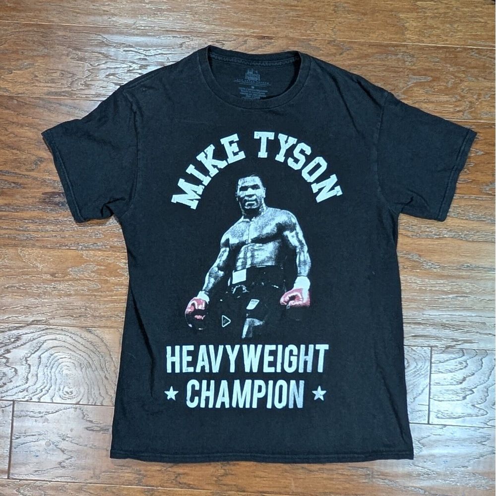 Mike Tyson Heavyweight‎ Champion Boxing Hall Of Fame Shirt Size Medium
